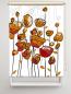 Preview: Rollo Summer Curry , Rollo, Motivrollo, Rollo mit Druck, Fotorollo, bedrucktes Rollo, Fensterrollo,verdunkelndes Rollo, Sonnenschutz Rollo